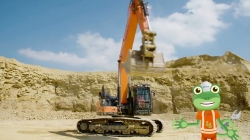 تجربه های جدید با گیکو - بیل مکانیکی